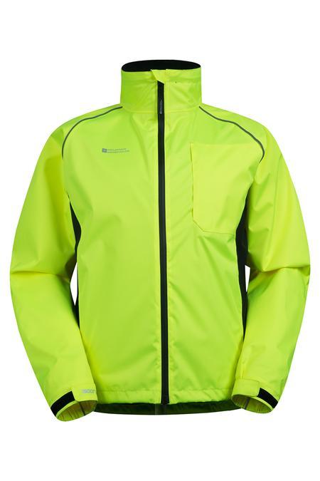 chaqueta de running verde para ropa de invierno