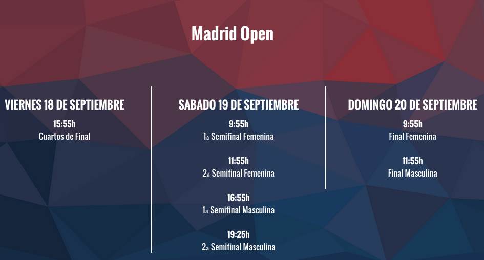 En directo el World Pádel Tour Madrid 2015
