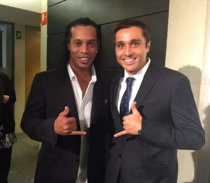 Fernando Belasteguín y Ronaldinho