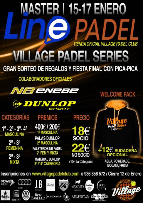 Master Line padel Village Padel Series
