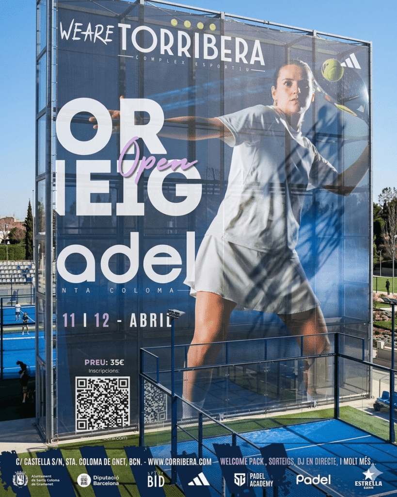 Torneo Padel – Open We Are TORRIBERA – Abril