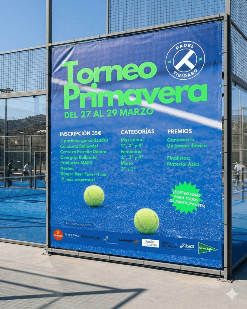 Torneo Primavera Padel Tibidabo